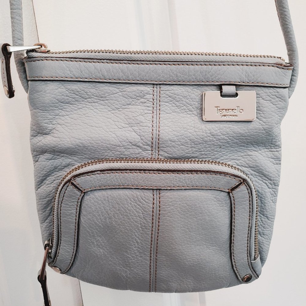 Tignanello Leather Crossbody Bag